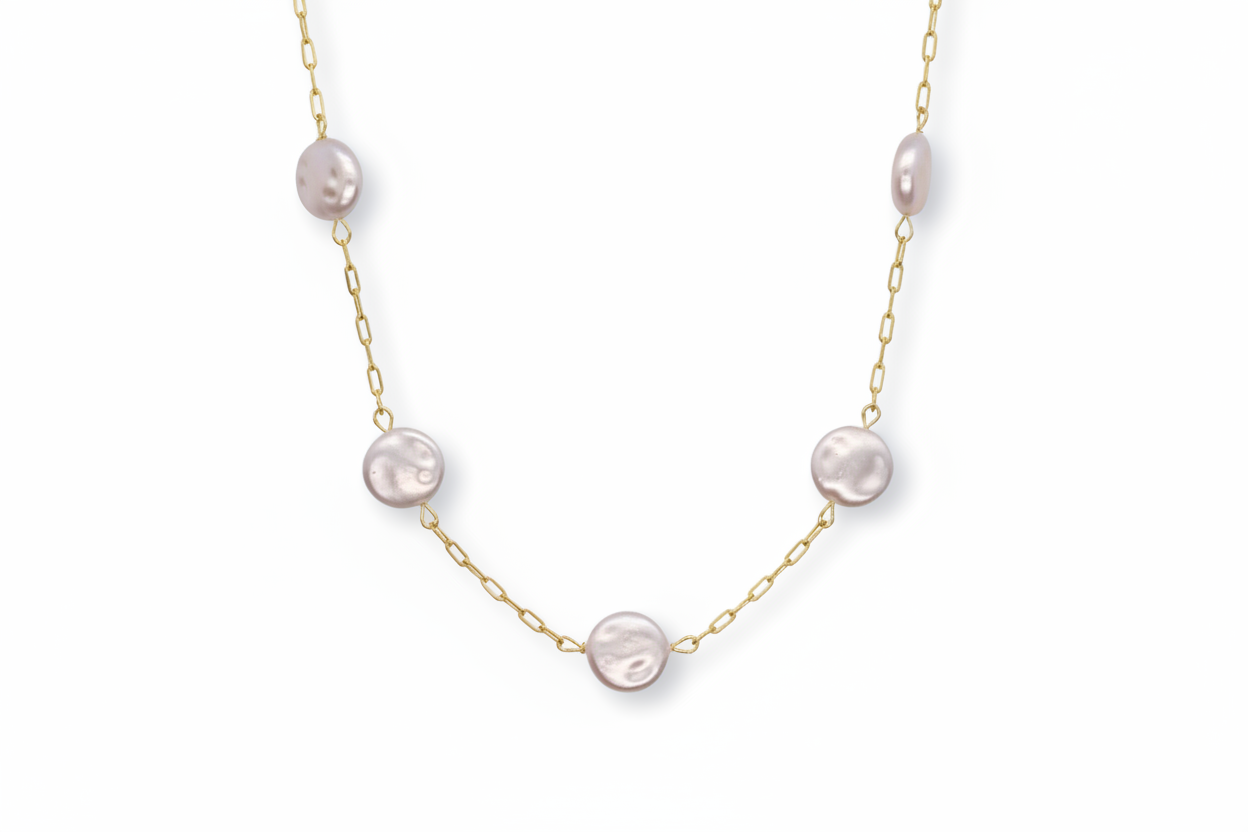 Collar Perlas Nácar