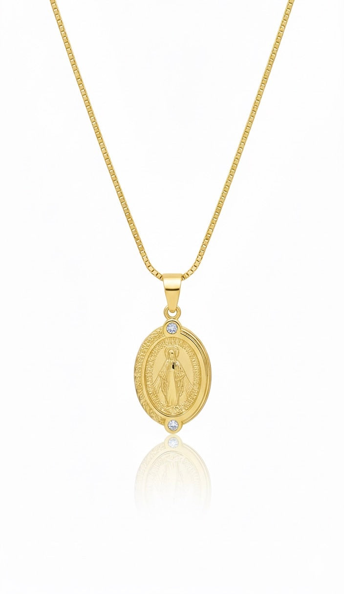 Collar Virgen de los rayos