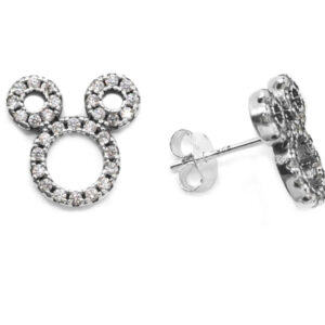 Aros Mickey plata